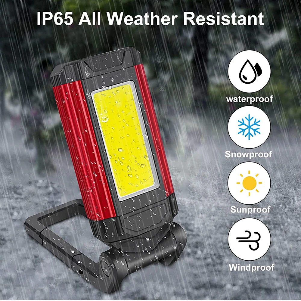 LED Work Light Portable with Magnetic Base/Hook