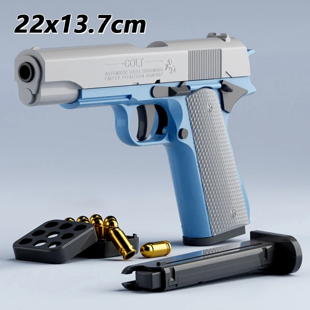 2024 Mini Model Gravity Straight Jump Toy 3d Printed Gun Non-Firing Cub Kids Stress Children Relief Toys Wedding Party Supplies 3