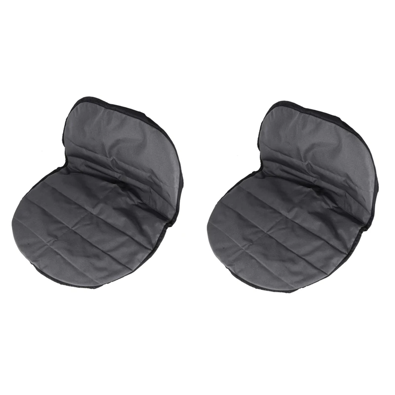 

2PCS Universal Riding Lawn Mower Tractor Seat Cover Padded Comfort Pad Storage Pouch Medium Easy To Use