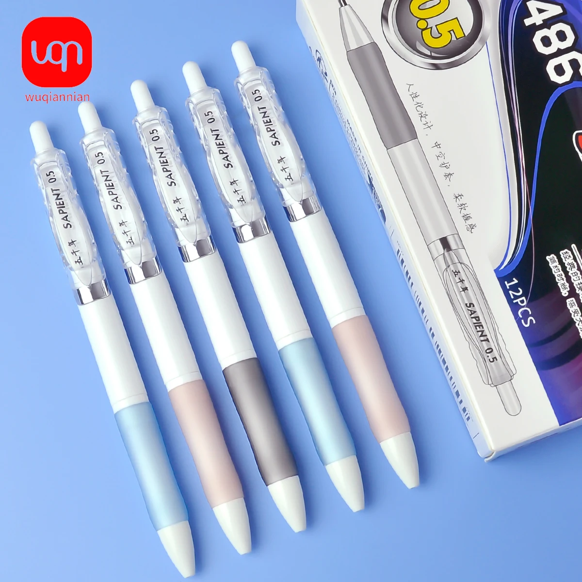 Retractable Gel Pen Black Red Blue Ink Ballpoint for Writing Office and School Supplies Stationery 0