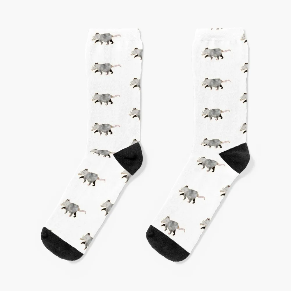 

Possum walking Socks new year hockey Rugby Socks Male Women's