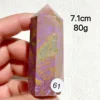 1PC Natural Crystal Phosphosiderite Tower Reiki Energy Spiritual Meditation Home Decor Gem Crystal Gift 3