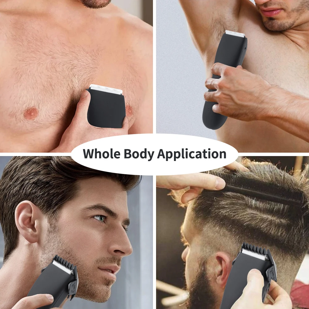 Derfra loyalitet Cyclops Professional Electric Groin Hair Trimmer Body Groomer For Men Ipx7  Waterproof Wet/dry Clippers Ultimate Male Hygiene Razor Face - Epilator -  AliExpress