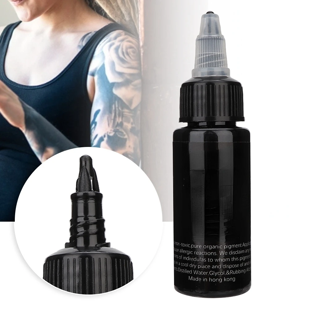 30ml/Bottle Professional Natural Plant Extract Semi-Permanent Tattoo Microblading Pigment Ink Long Lasting Tattoo Accessory Tool