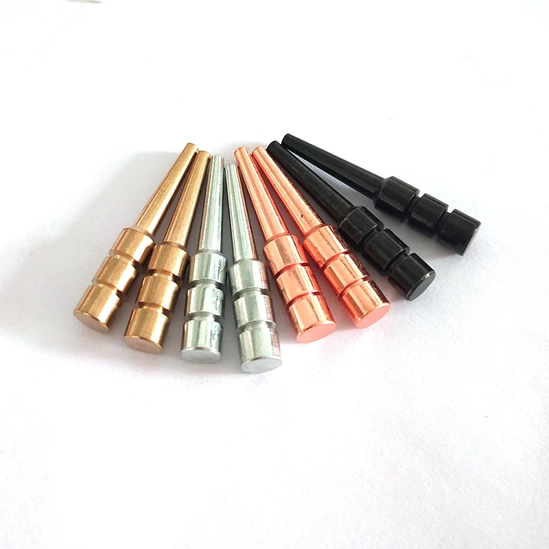 12pcs Steel And Brass Cribbage Pegs for 1/8 Hole Game Scoring Bar