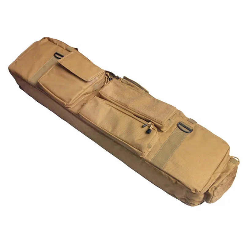 M249 Tactical Hunting Rifle Gun Bag Heavy Duty Gun Carry Bag 1000D Oxford Paintball Airsoft Air Gun Case With Shoulder Strap