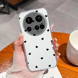 Fashionable Transparent Silicone Case with Line Patterns - Anti - Slip, Durable, and Slim 6.73 - inch Cover for Xiaomi 15 Ultra (U771)