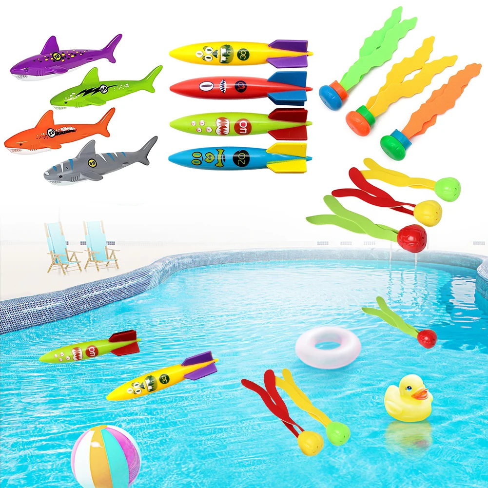 Diving Toys Fun Swimming Pool Games Water Games for Kids Ages 4-8 8-12 for Boys and Girls 2