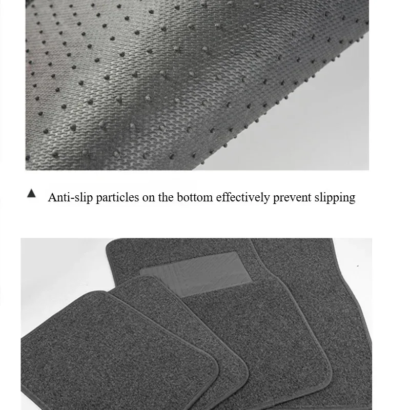 Tappetino per auto, tappetini per tappeti automobilistici anteriori e posteriori universali adatti per SUV, sedani, furgoni - Image 5