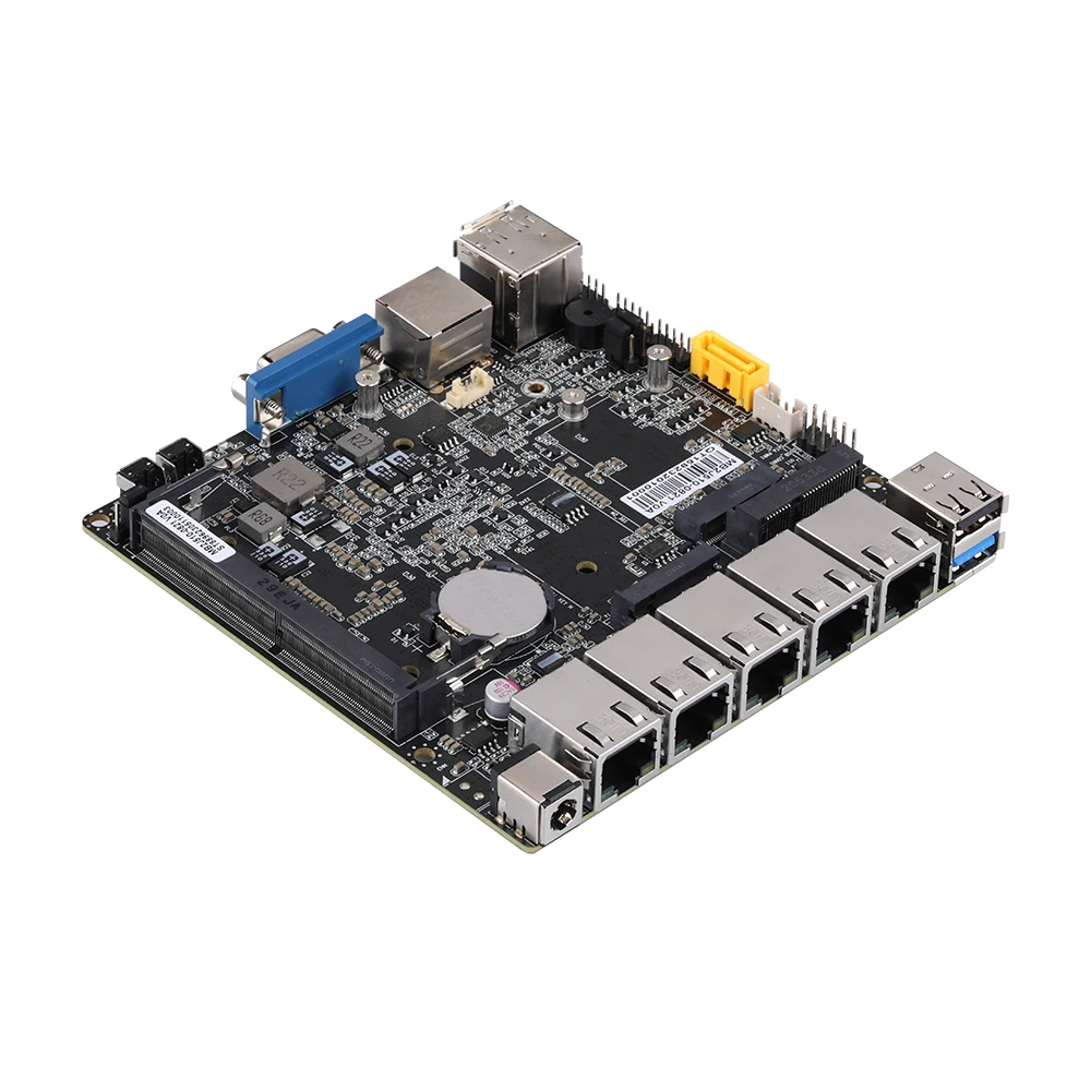 Qotom Mini PC J6412 Quad Core 2.0 GHz 5x i225V 2.5G LAN Pfsense Untangle OPNsense Router Firewall 6