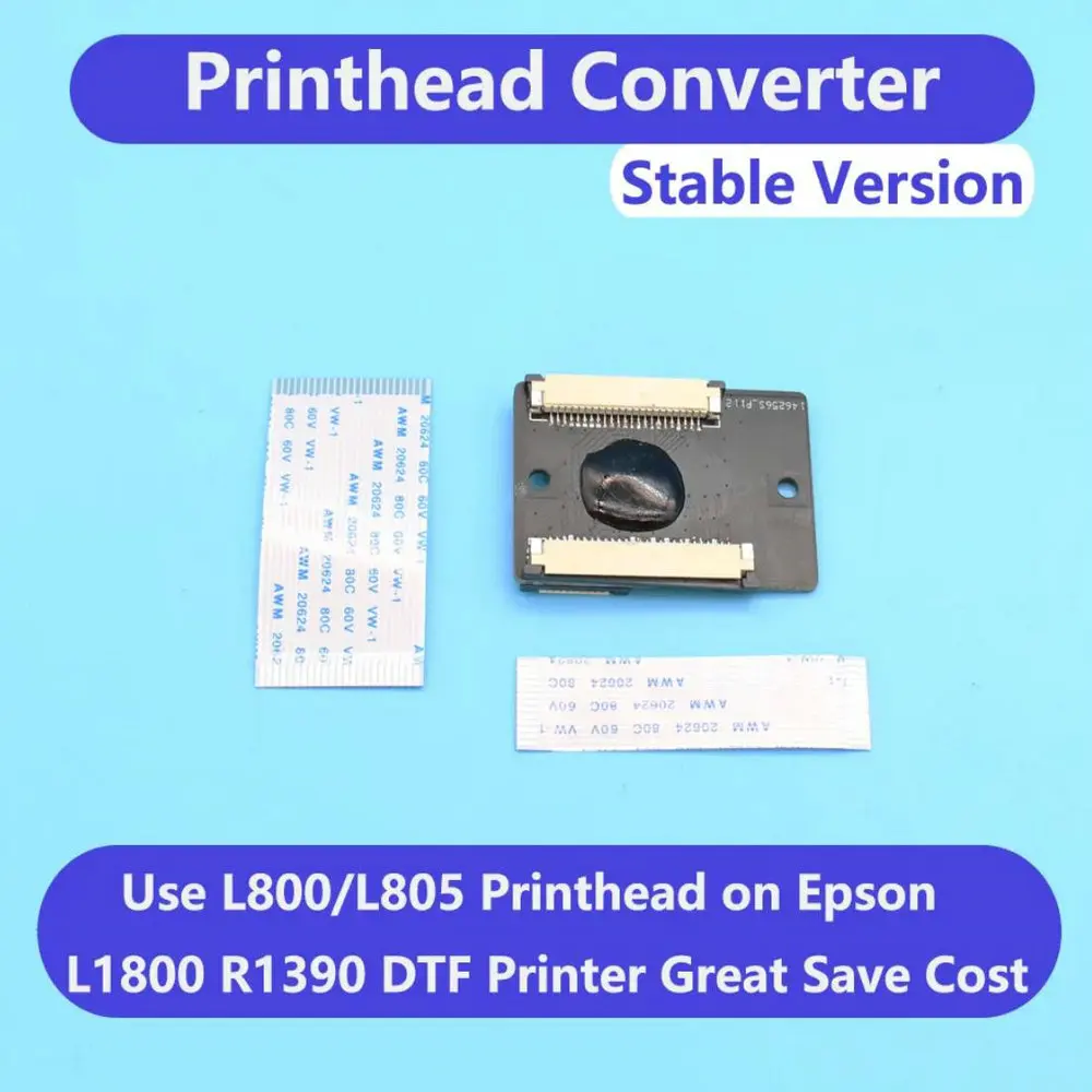 Kit Conversor de Cabeça de Impressão para Epson L1800 1390 Dtf Dtg Impressora uv L805 L800 Placa Adaptadora a4 a a3 - Imagem 2