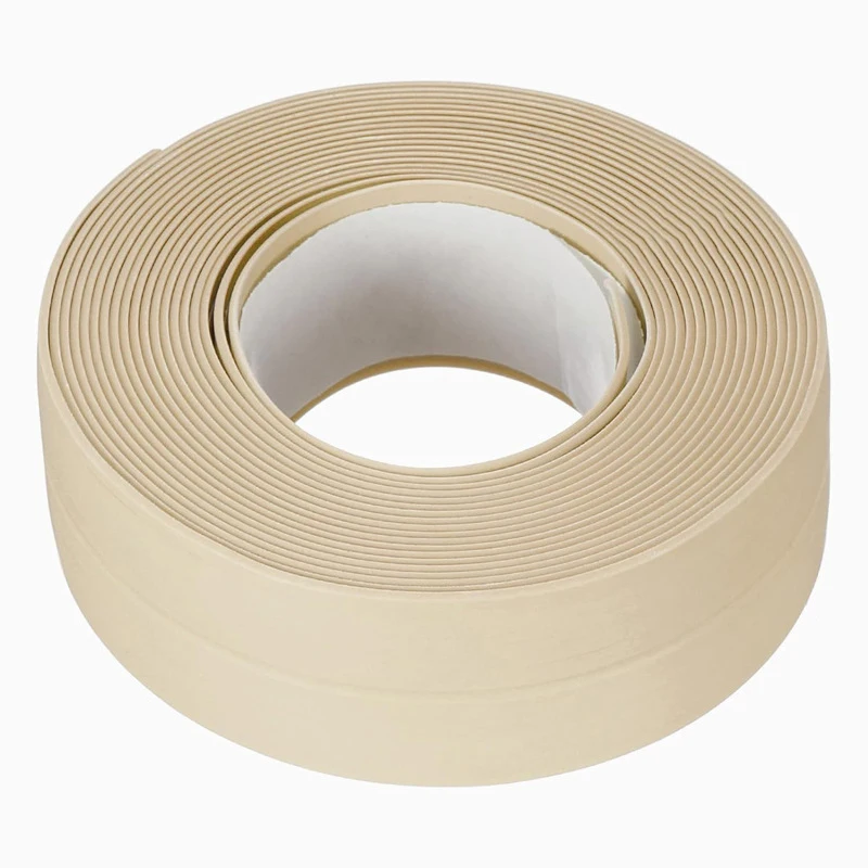 Waterproof PVC Self-Adhesive Sealant Tape for Bathrooms and Kitchens