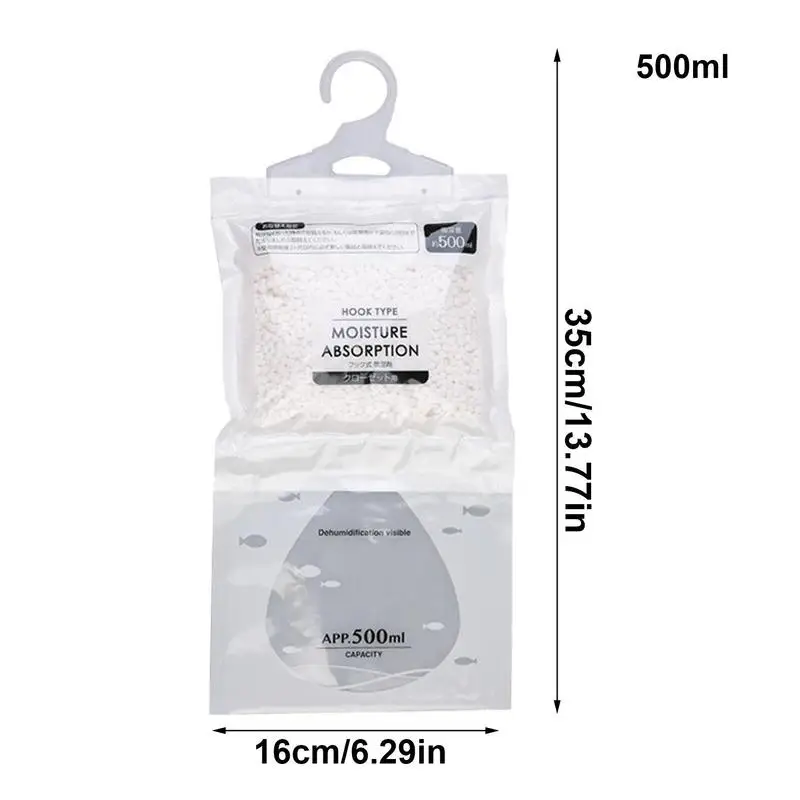 Moisture absorber bag Useful Moisture Household Wardrobe Absorbent Bag Household Humidity Absorbing Bags Cabinet Hygroscopic Anti Mold Desiccant Bags