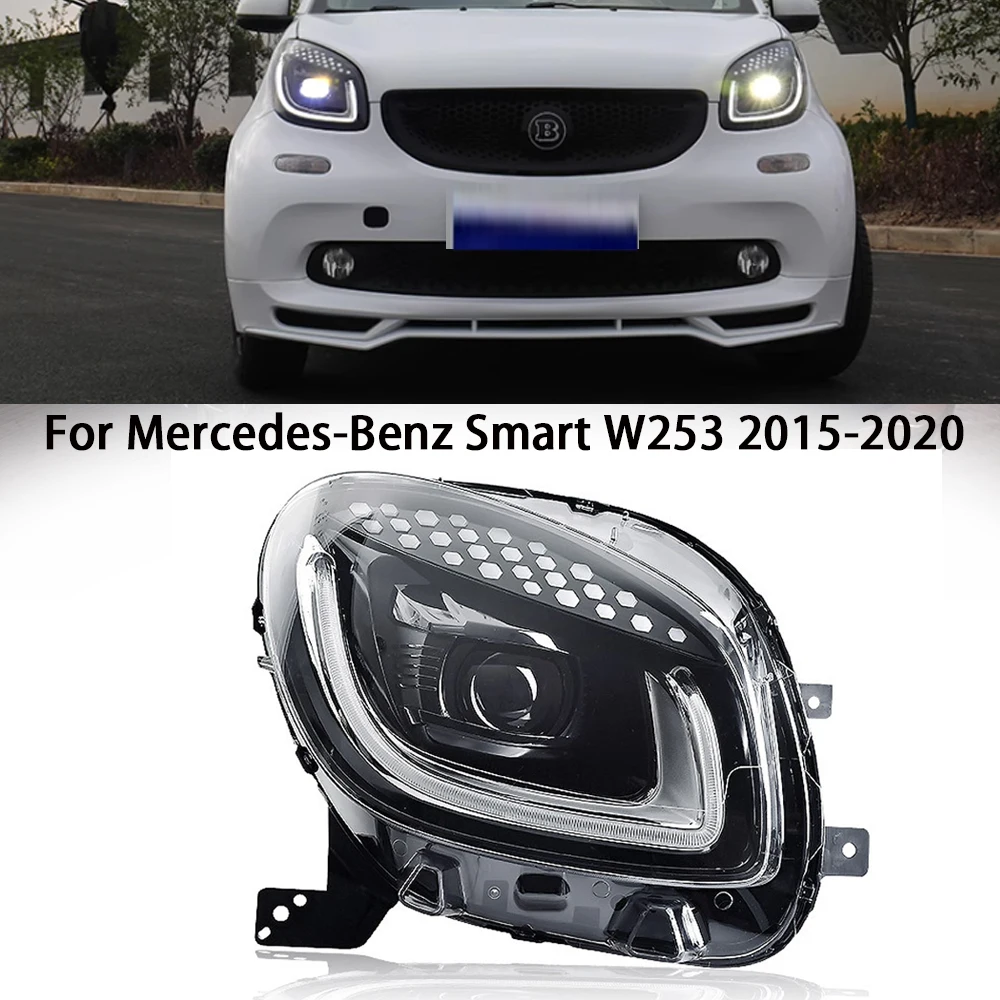 CarStylingHeadLampforBenzSmartHeadlights20152019SmartW453