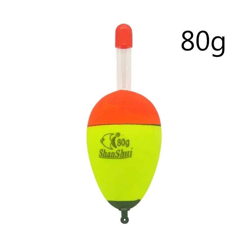 Lot de 2 3 ou 6 flotteurs lumineux EVA pour pêche de nuit mer et roche