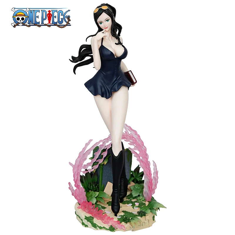 

34cm ONE PIECE Nico·Robin Miss Allsunday Action Figures Sexy Kawaii Girl Anime Characters Collection Desktop Display Gift Toys