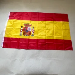 Large 90x150cm Spain National Flag - Premium Super Poly - 90 x 150cm