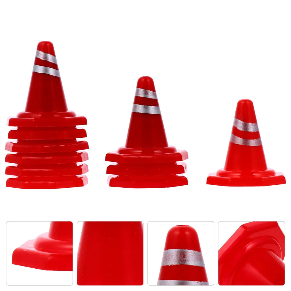 20 Pcs Kids Plastic Cones Soccer Toy Small Safety Cone Kids Sports Toys