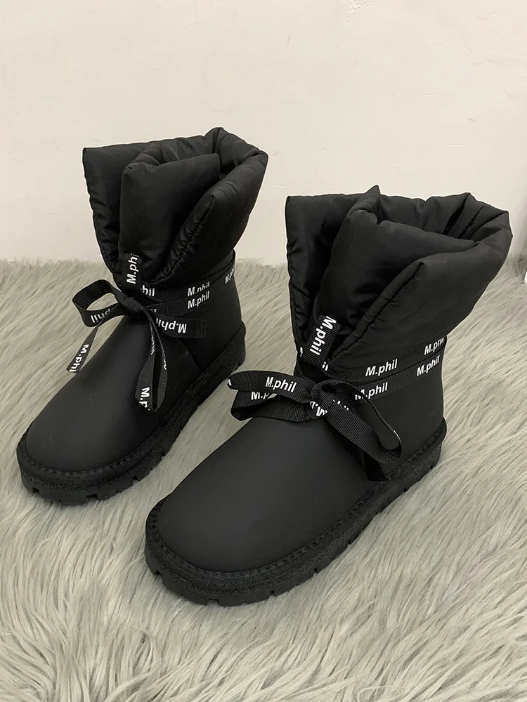 

Women's Shoes Snow Boots Plush Thickened 2022 New Winter Thick Soled Anti-skid Casual Warm Cotton Shoes