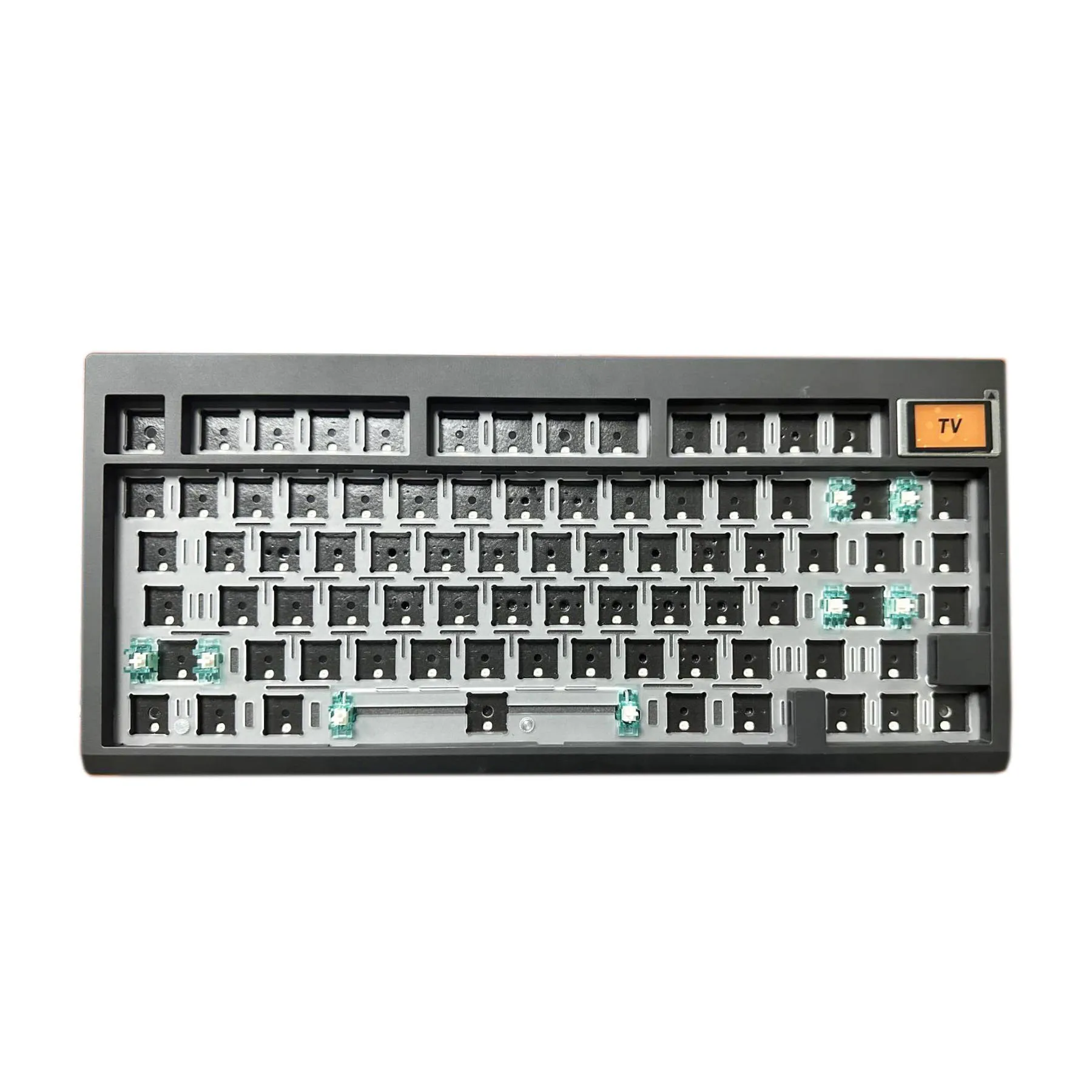 

Zuoya GMK81 Triple-Mode Gasket Structure Aluminium Mechanical Keyboard DIY Kit With Screen,65% Layout 66 Key,Hot Swappable,RGB
