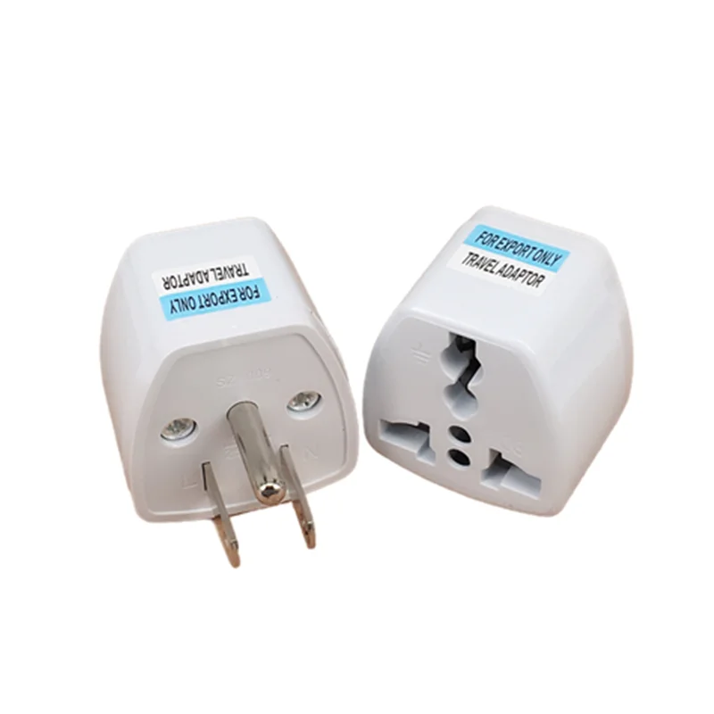 3PCS EU/UK/China To US Travel Adapter American Socket Plug