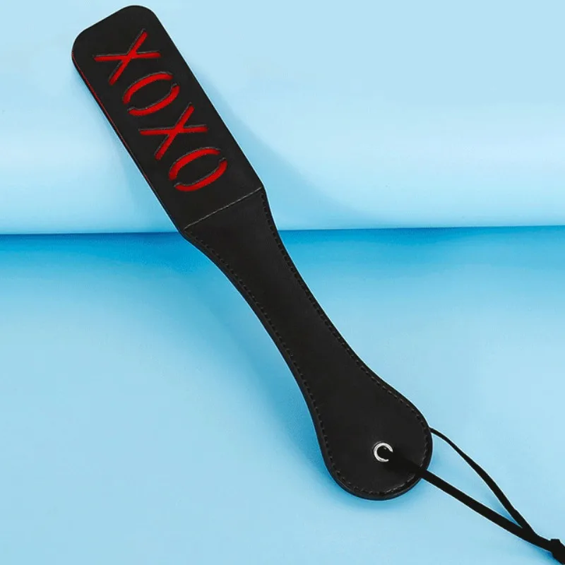 32CM Leather Double-deck Spanking Paddle Sex Toy for Woman Men Paddle Spank Butt SM Sex Whip Fetish Bondage Erotic Toys sex party toys,erotic sex toy,sex toys,sex bondage toys