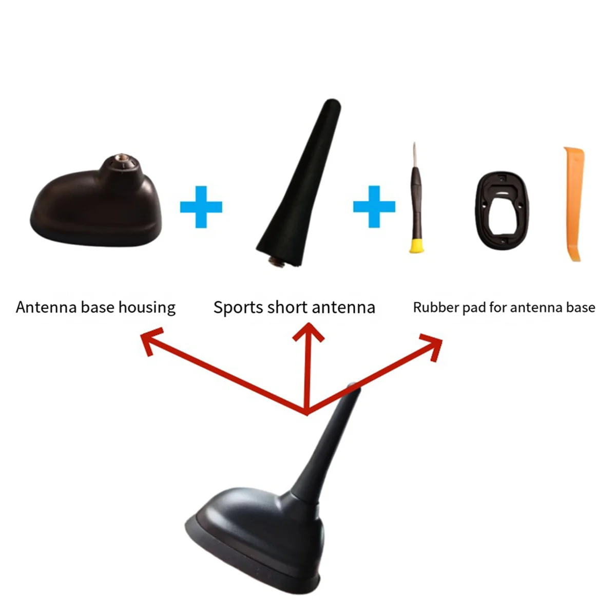 Durable Antenna Base Cover Antenna Gasket Sealing Ring for BMW MINI
