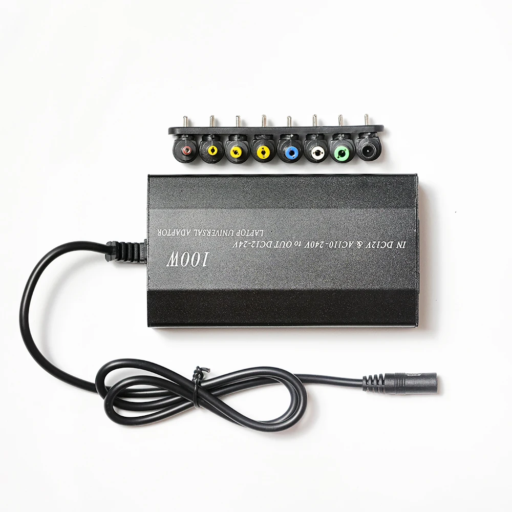 Adaptador Universal do Carregador do Carro para o Portátil Caderno Telefone Móvel Poder 100w 15connector Curso - Imagem 2