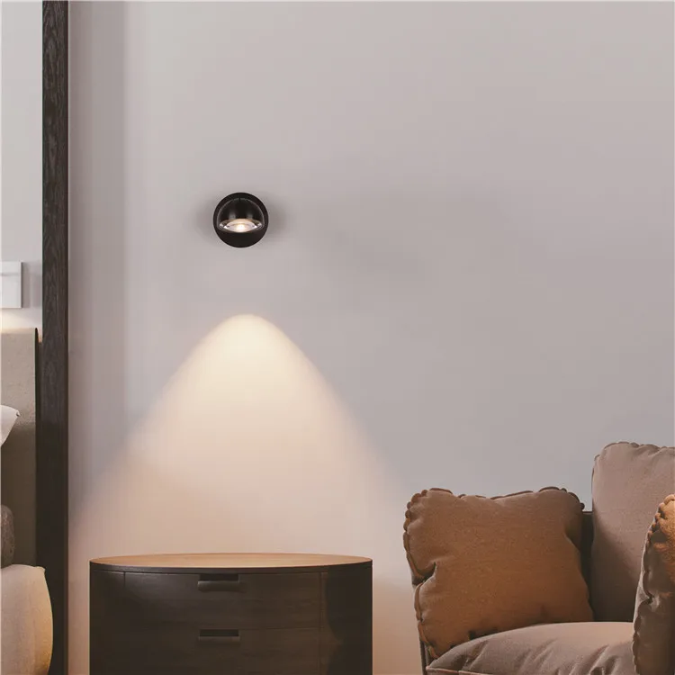 

Современный настенный светильник в скандинавском стиле, регулируемая прикроватная настенная лампа, светодиодный тажный коридор, светодиодное Бра в стиле индастриал