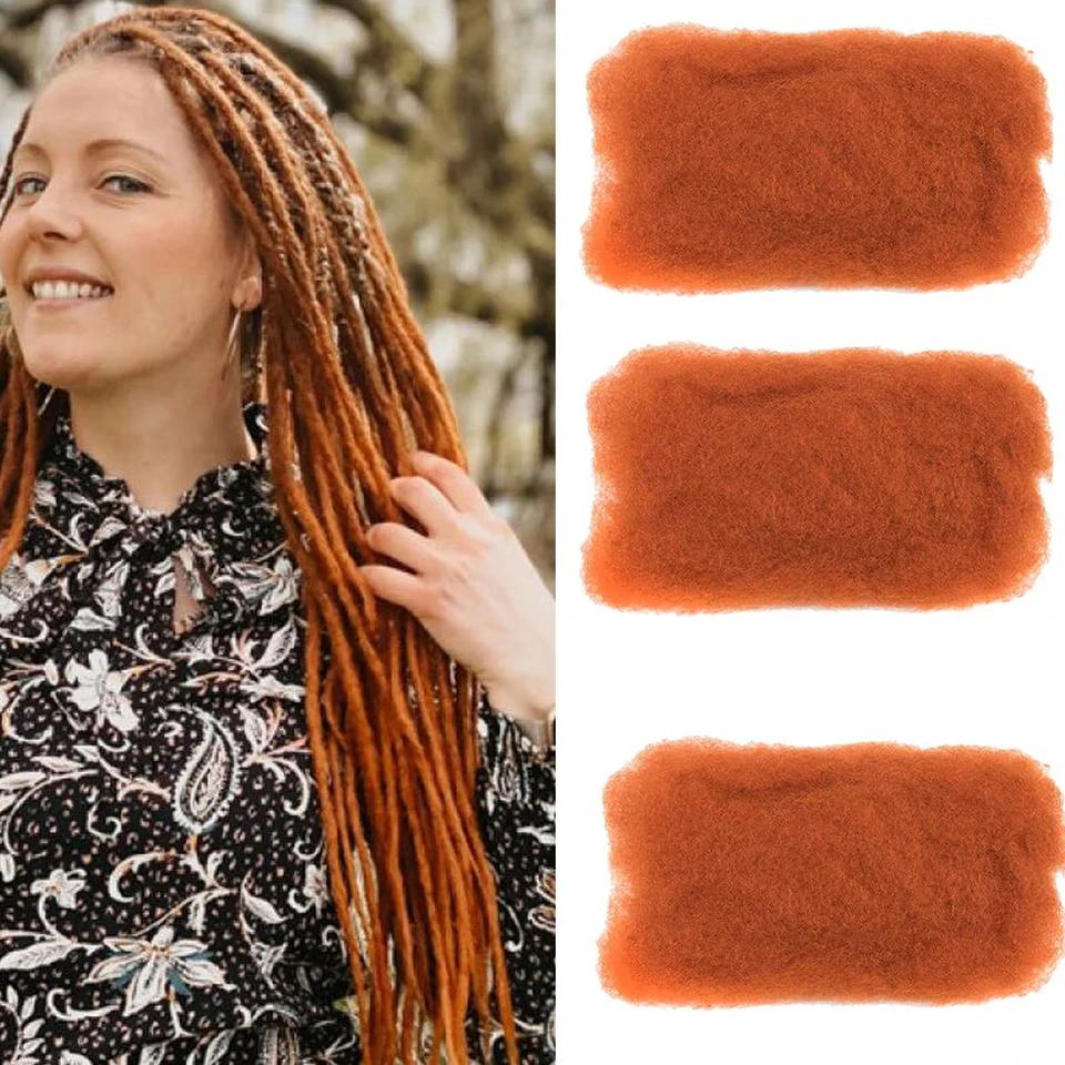sleek-brandaブラジルの絹のような髪、巻き毛、レミーヘア、黄褐色、オレンジの三つ編み、よこ糸のない人間の髪の毛、1バンドル、1個あたり50g
