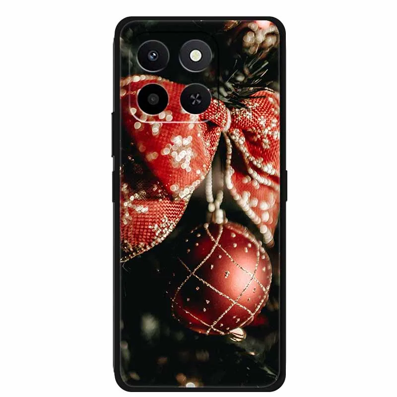 Festive Soft TPU Silicone Christmas Phone Case – Lovely Design