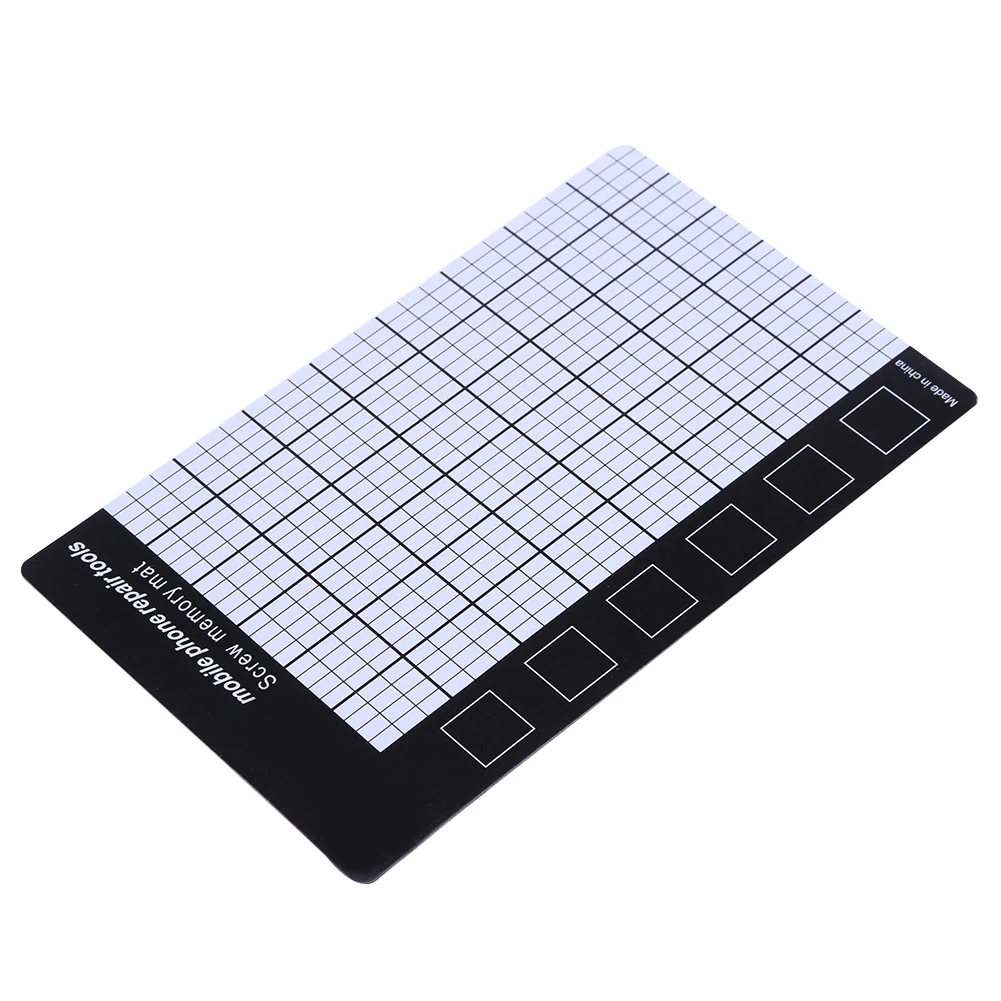 145x90mm 자기 나사 매트 메모리 차트 작업 패드 휴대폰 수리 도구