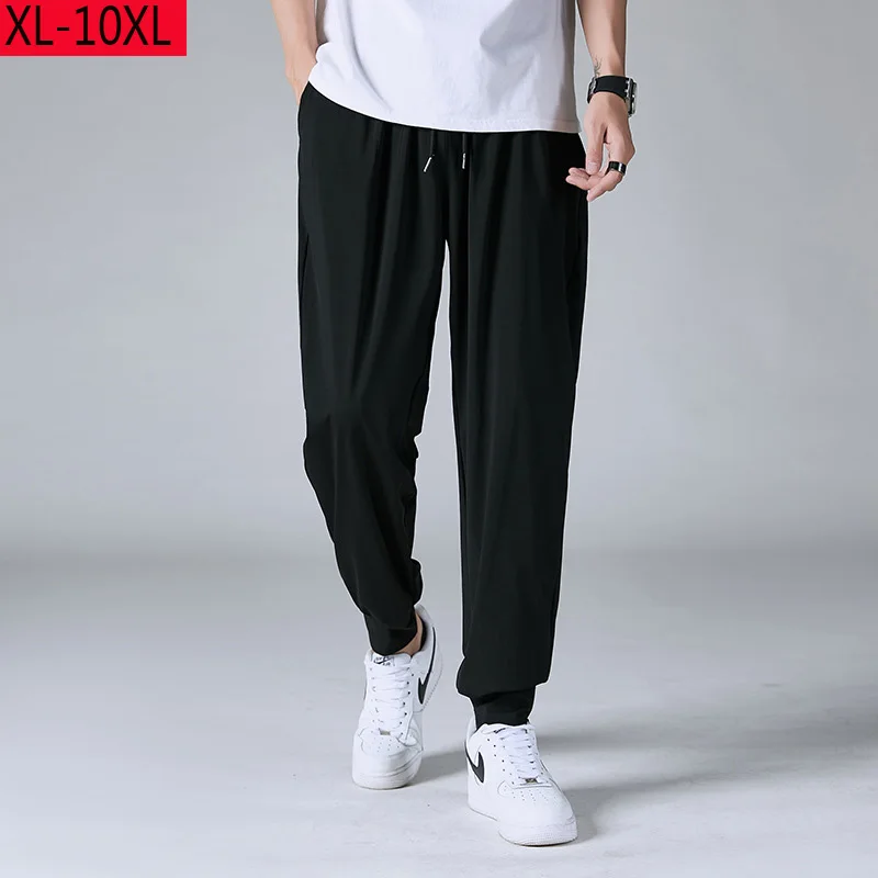 10xl Oversized Joggers Pants Men Baggy Pants Black Sweatpants Korean Loose  Trousers Mens Plus Size Casual Pants Male Clothing - Sweatpants - AliExpress