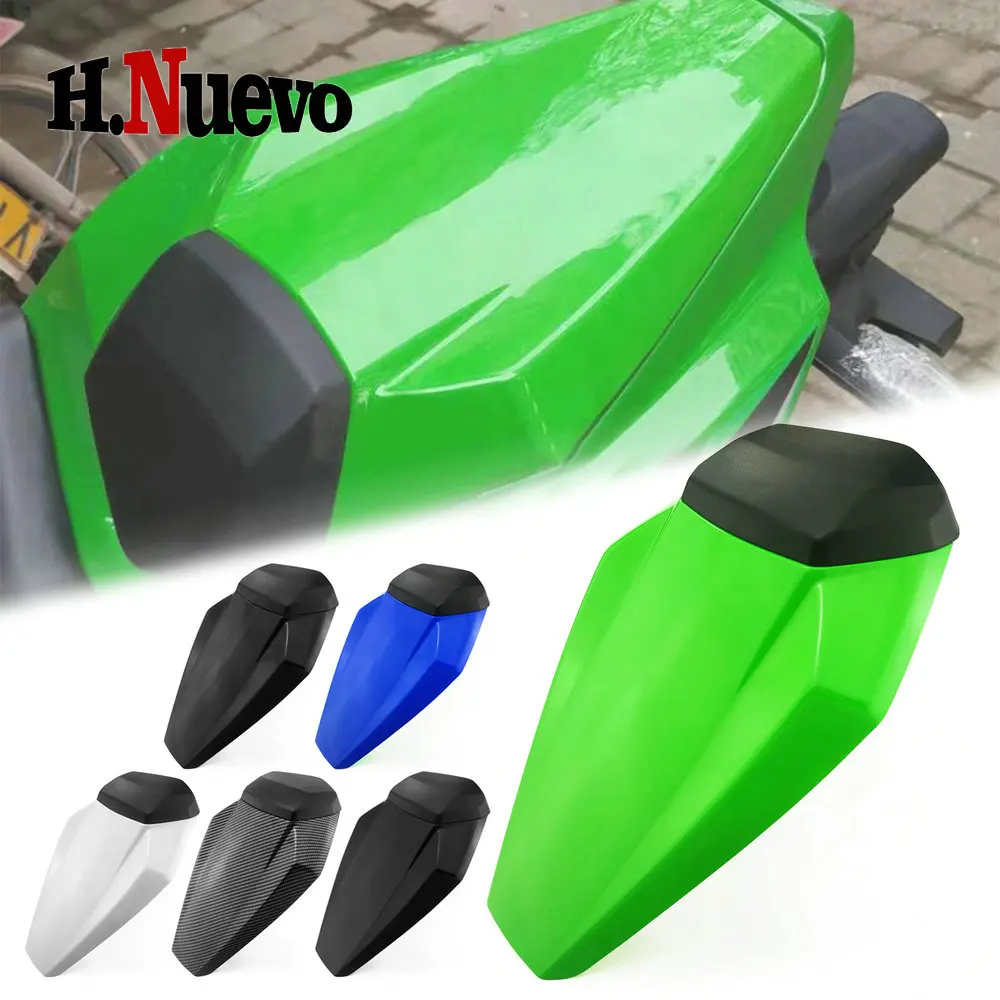 For KAWASAKI Ninja ZX10R ZX 10R 2016-2020 2021 2022 2023 2024 Green Motorcycle Pillion Rear Seat Cover Cowl Solo Seat Fairing