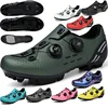 2023 Cycling Sneaker Mtb with Cleats Men Carbon Sports Speed Bike Shoes Women Mountain Racing Flat SPD Road Cycling Footwear 1