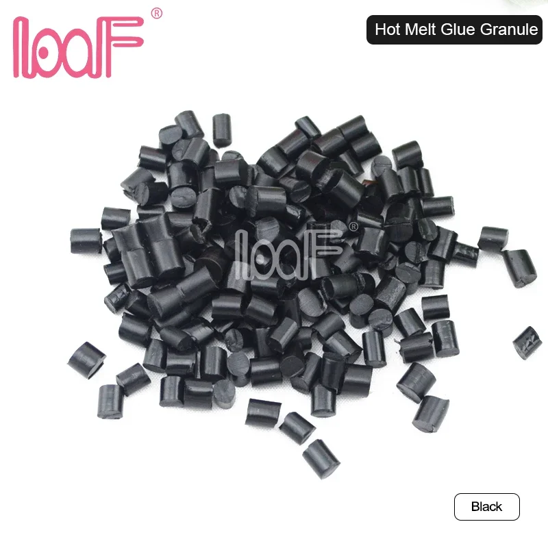 LOOF 5000 gram Keratine Glue Granule For Prebonded Keratin I Tip Nail Human hair extensions beauty salon tools 3 colors