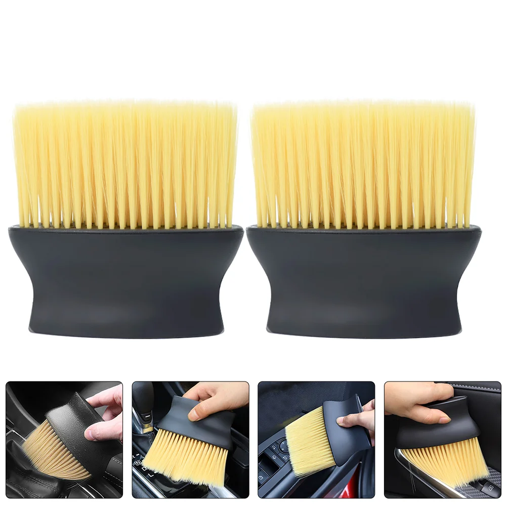 

4 Pcs Car Dust Brush Interior Duster Detail Air Conditioner Detailing for Vehicles Cleaning