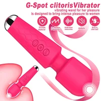 20 Geschwindigkeiten Leistungsstarker AV-Vibrator für Frauen G-Punkt-Klitoris-Stimulator Zauberstab Analdildo Weibliche Masturbation Sexspielzeug für Erwachsene ab 18 Jahren 1
