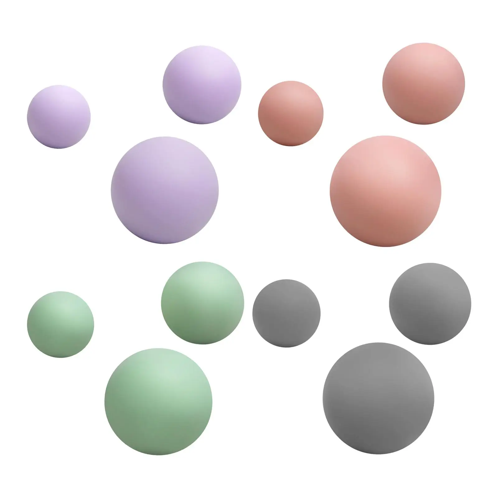 3Pcs Massage Balls Fascia Balls Tools Supplies Compact Deep Tissue Massage