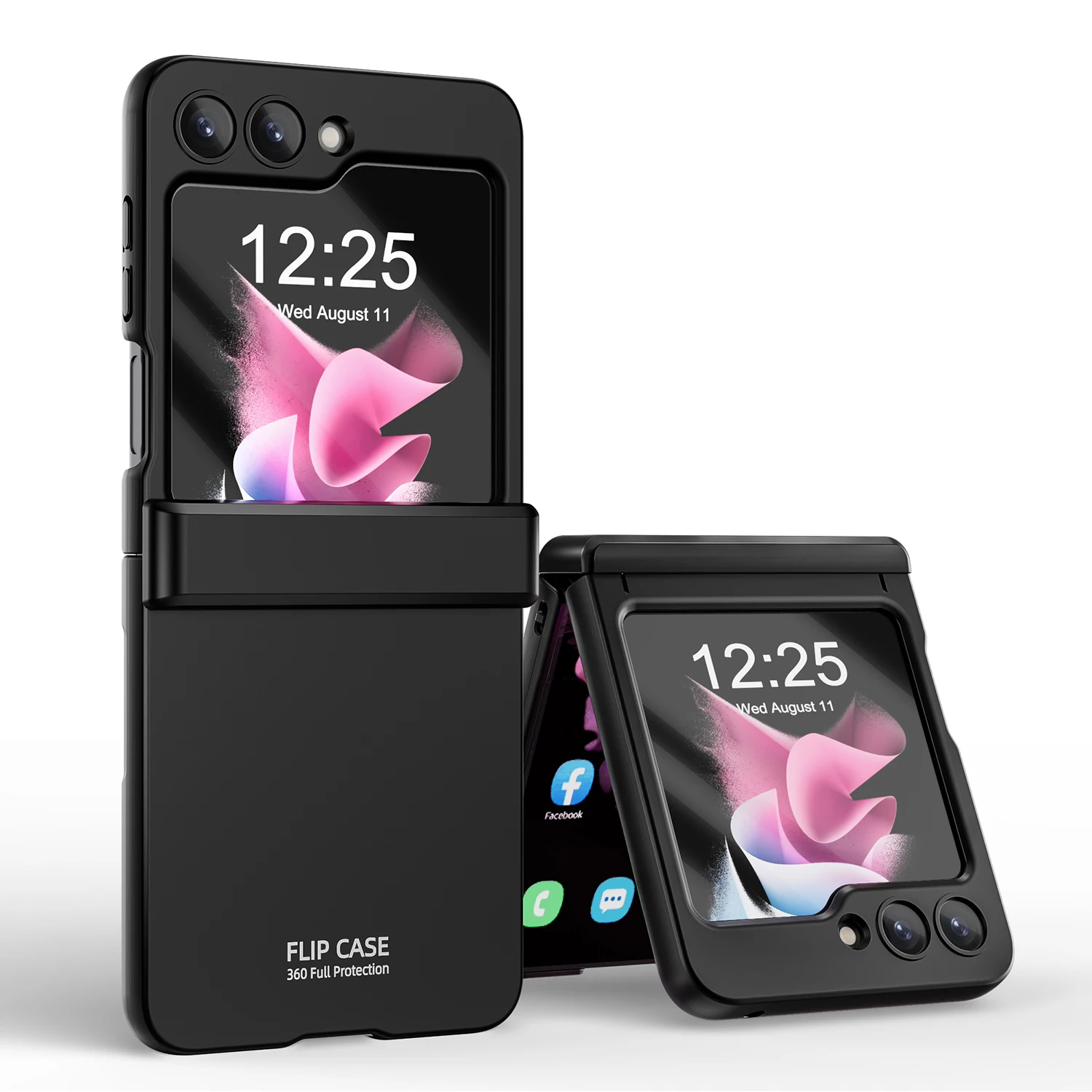 

Жесткий ПК армированный шарнир защита ударопрочный чехол для телефона для Samsung Galaxy Z Flip 5 чехол с небольшой защитой экрана