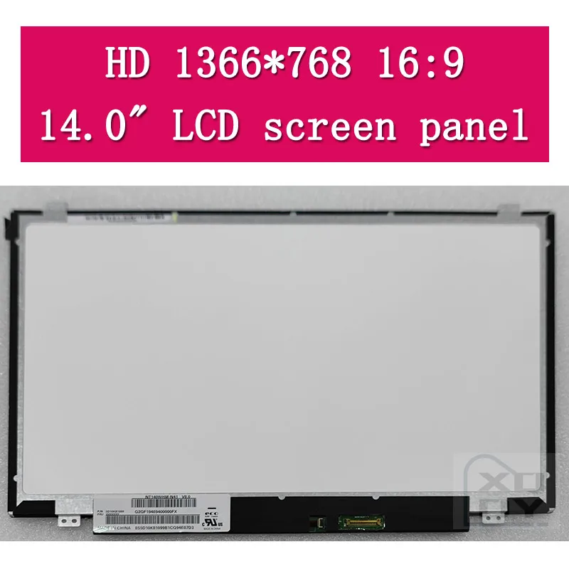 레노버 씽크패드 L440 E440 E450C E470C E475 A475 노트북 LCD 스크린 패널 HD 1366*768 비터치용 14인치 슬림 LED 매트릭스