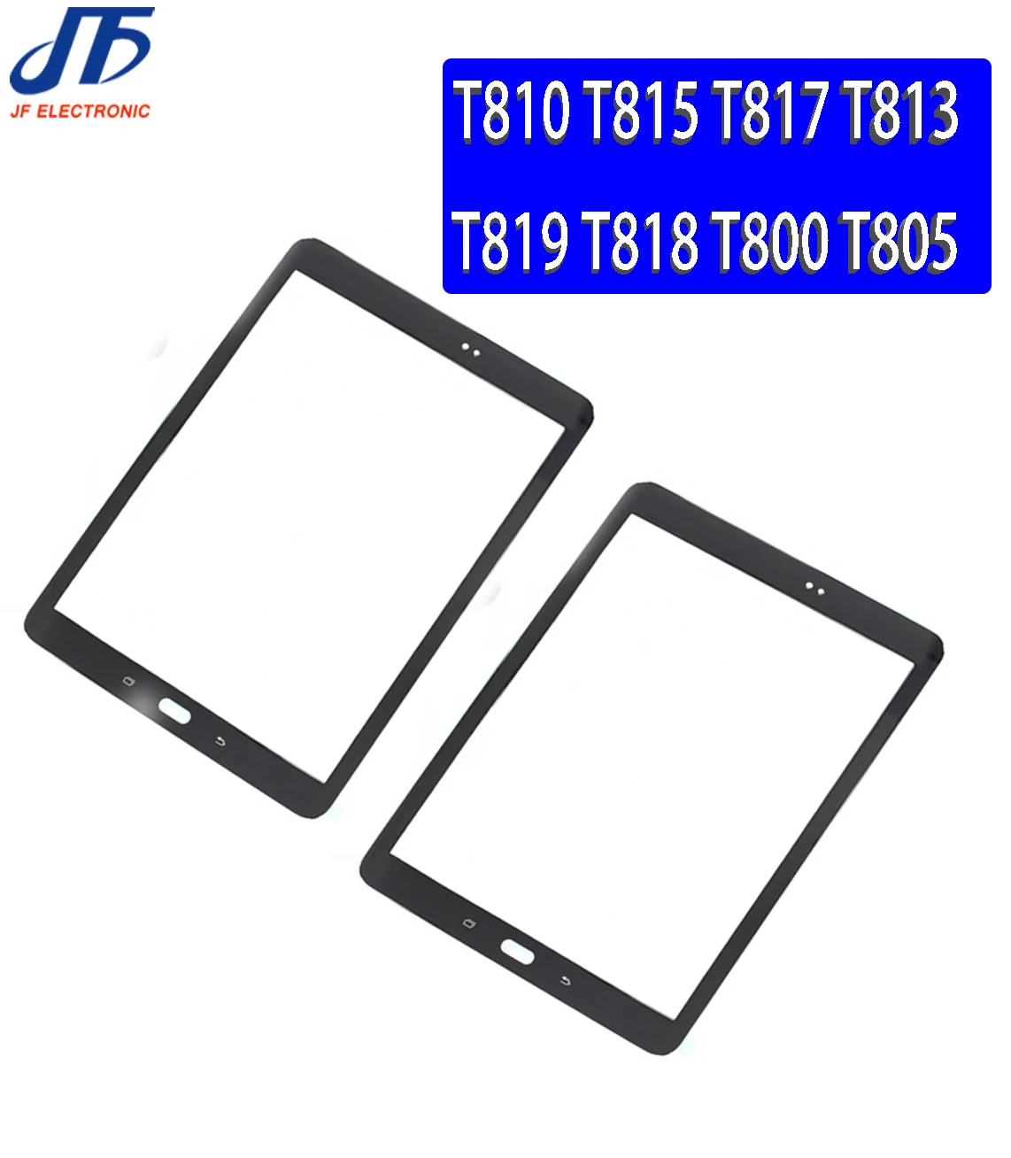 Samsung Galaxy Tab S2 9.7" SM T810 Front Glass Titanium 