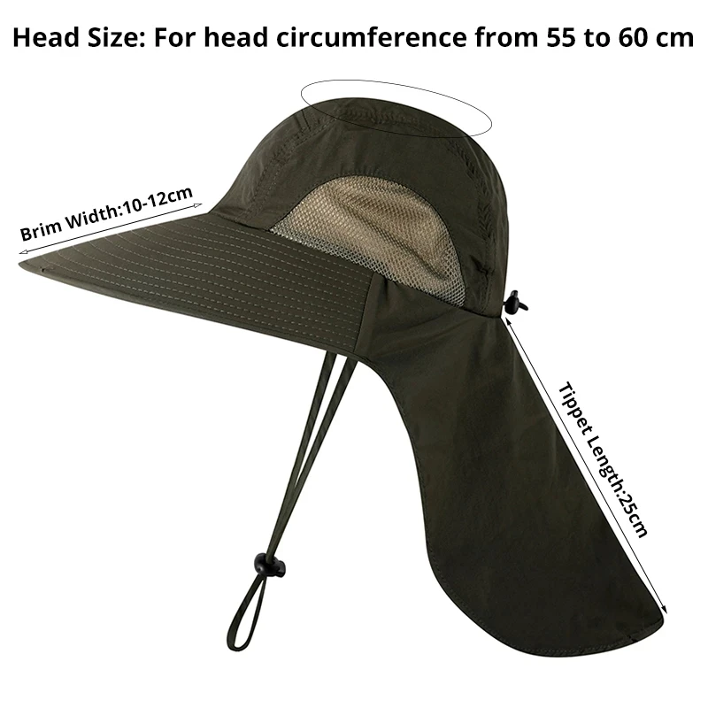 Zffxh Chapeau De Pêche En Filet Avec Tête De Moustique Pour