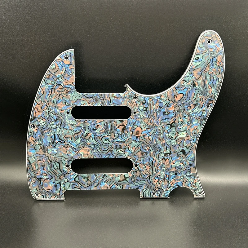 Trapezplatten Blech TL Guitar Pickguard 8 Löcher Scratch Plate Mit Schrauben Für FD TL Style Gitarren Pickguard