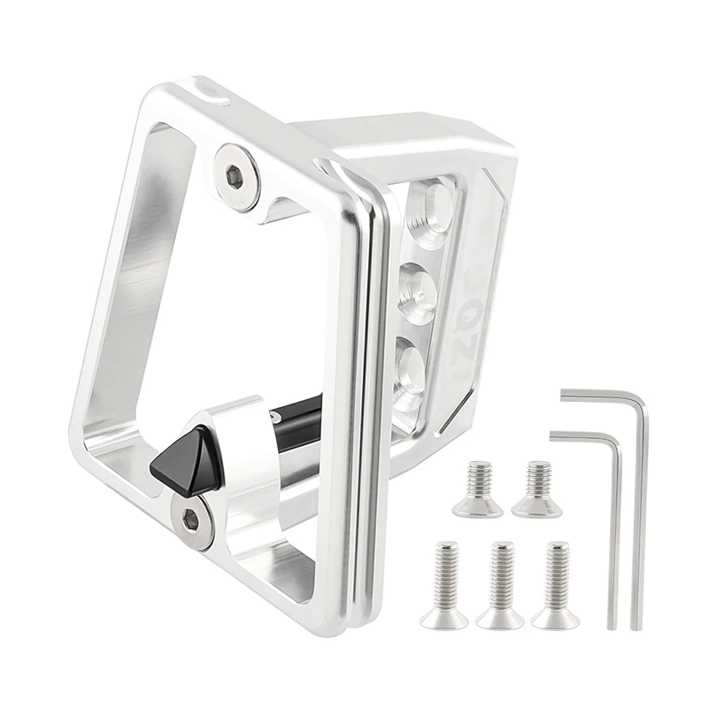 Folding Bike Front Bag Carrier Block with Bracket and Mount Adapter