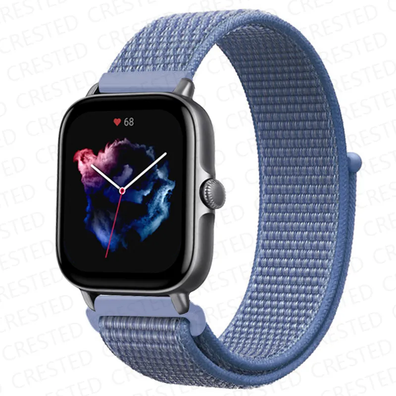 Nylon Sport Watch Band Bracelet - 20mm/22mm Adjustable Strap