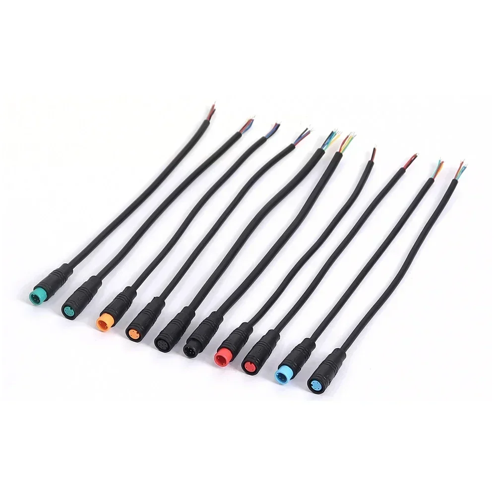 2/3/4/5/6Pin Männlich Weiblich Kabel Ebike Display Kabel Stecker Draht Für Elektrische Roller Sensor elektrische Fahrrad Butt Joint Stecker – Detail 7