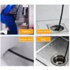 Stainless Steel Sewer Drain Pipe Jetter Cleaning Nozzle For G 1/4 High Pressure Washer Hose 3