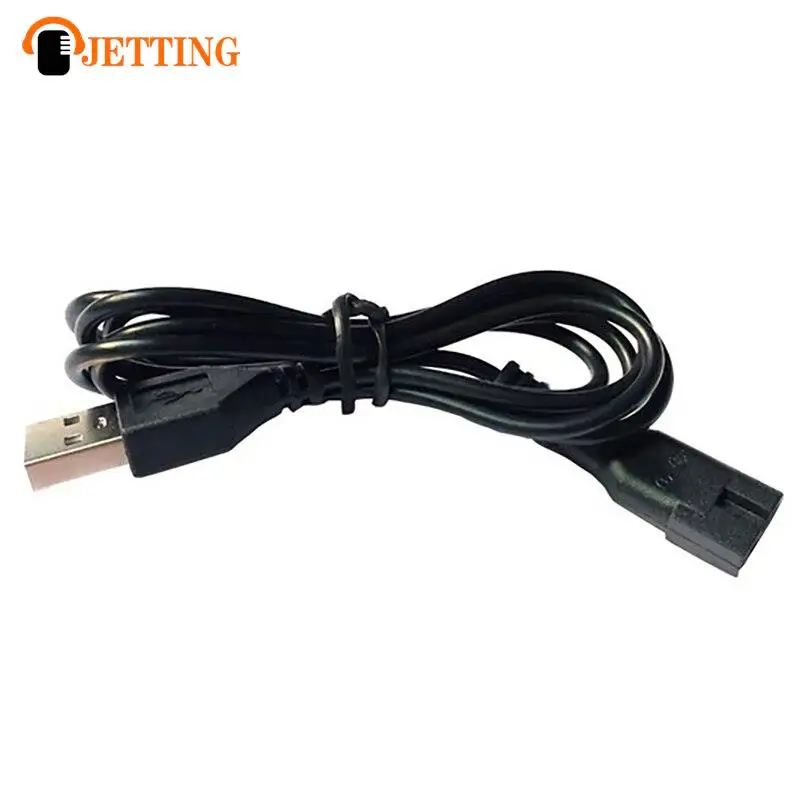 1pc Electric Hair Trimmer Pet Clipper Usb Charging Cable Power Cord