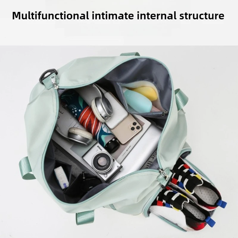 Women Gym Bags Travel Sports Dry Wet Separation Fitness Yoga Bag Swimming Training Handbag Short-distance Shoulder Crossbody Bag 4